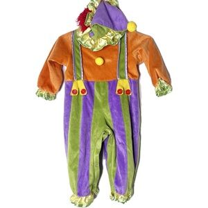 InCharacter costume cuddly clown toddler size L 18-24 months